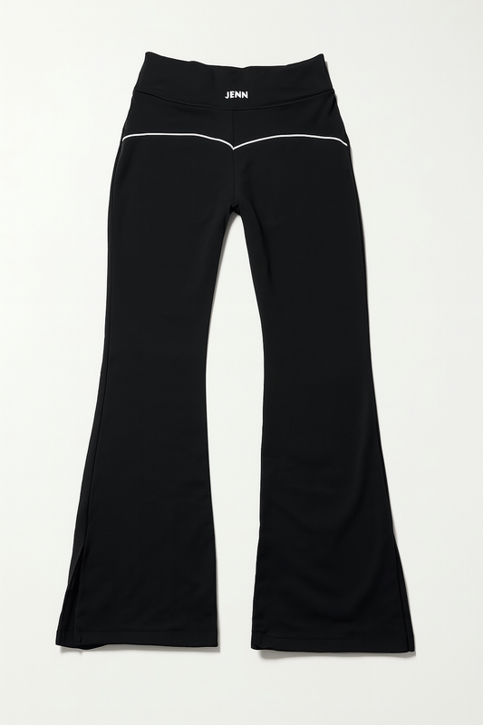 Élise Flare Pants – Black | Belle Énergie